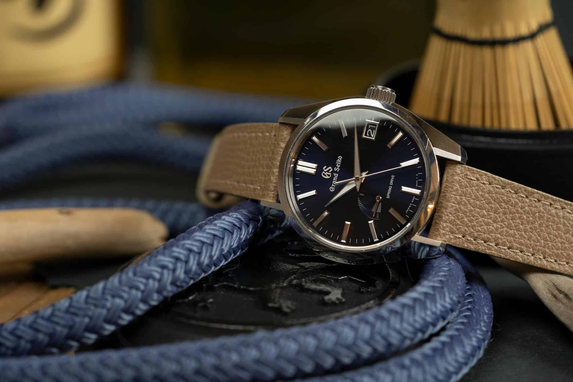 Grand Seiko Launches Two New GMT Models with Baby Blue Dials