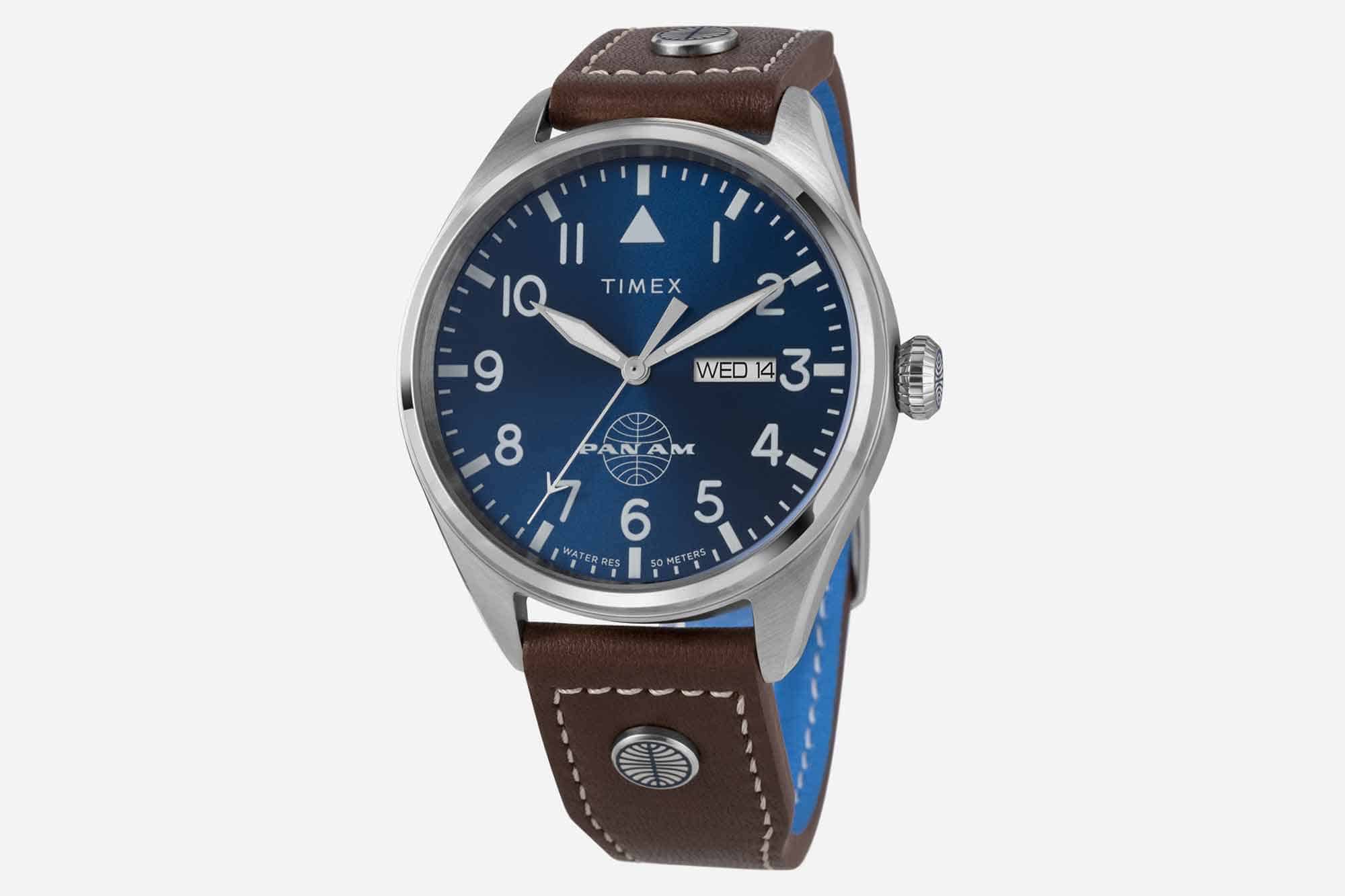 Timex Pays Tribute to the Golden Age of Aviation with a Pair of Watches Bearing the Pan Am Logo