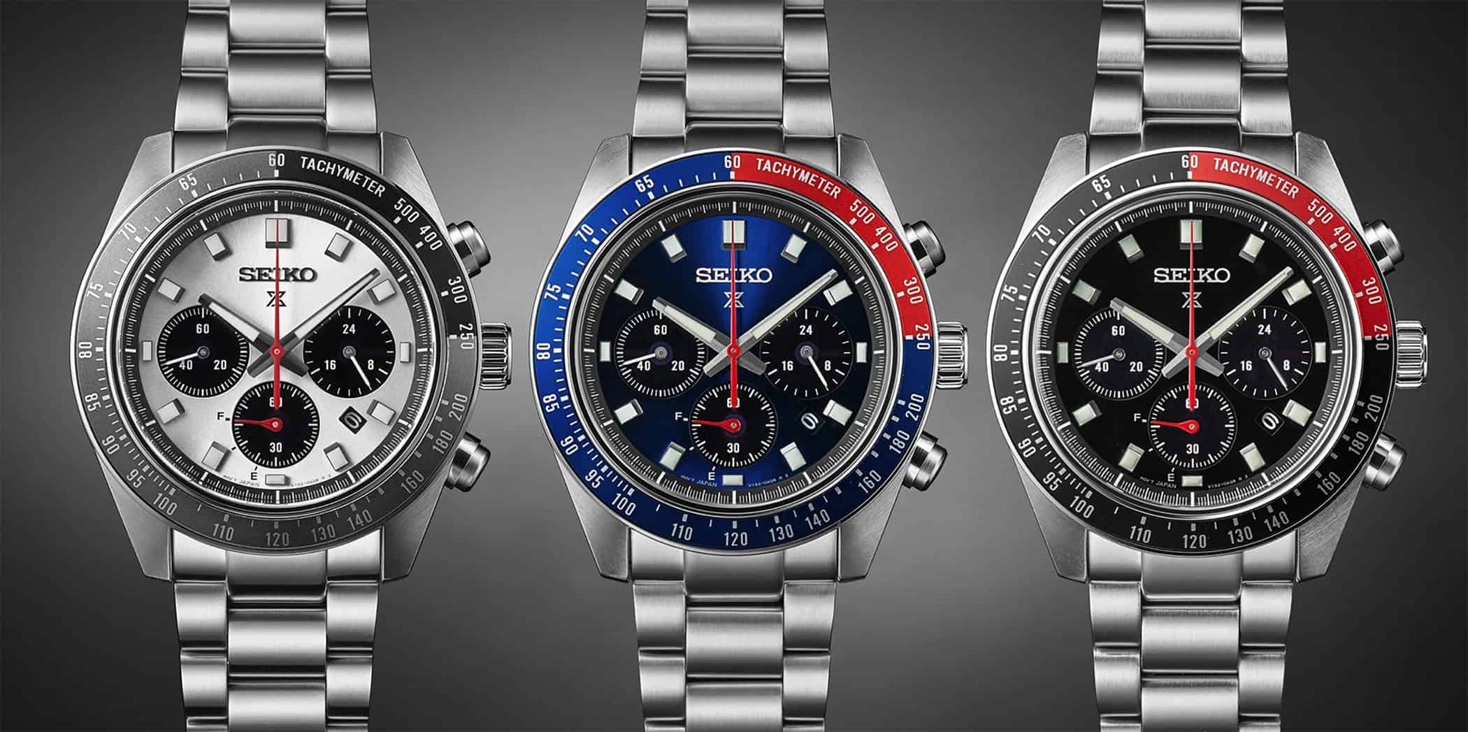 Seiko Continues to Dial-In the Speedtimer with Three New References - Worn  & Wound