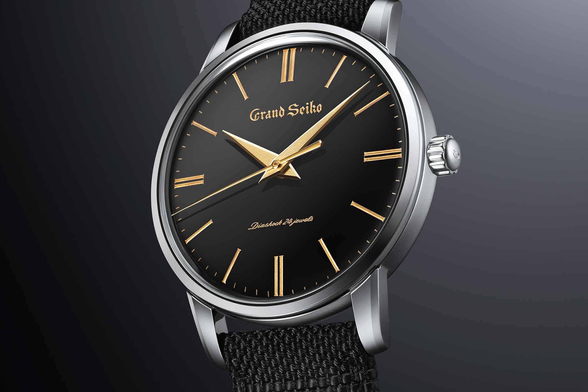 Grand Seiko’s Latest Limited Edition is a Urushi Lacquered Version of the “First” with a Gold Touch
