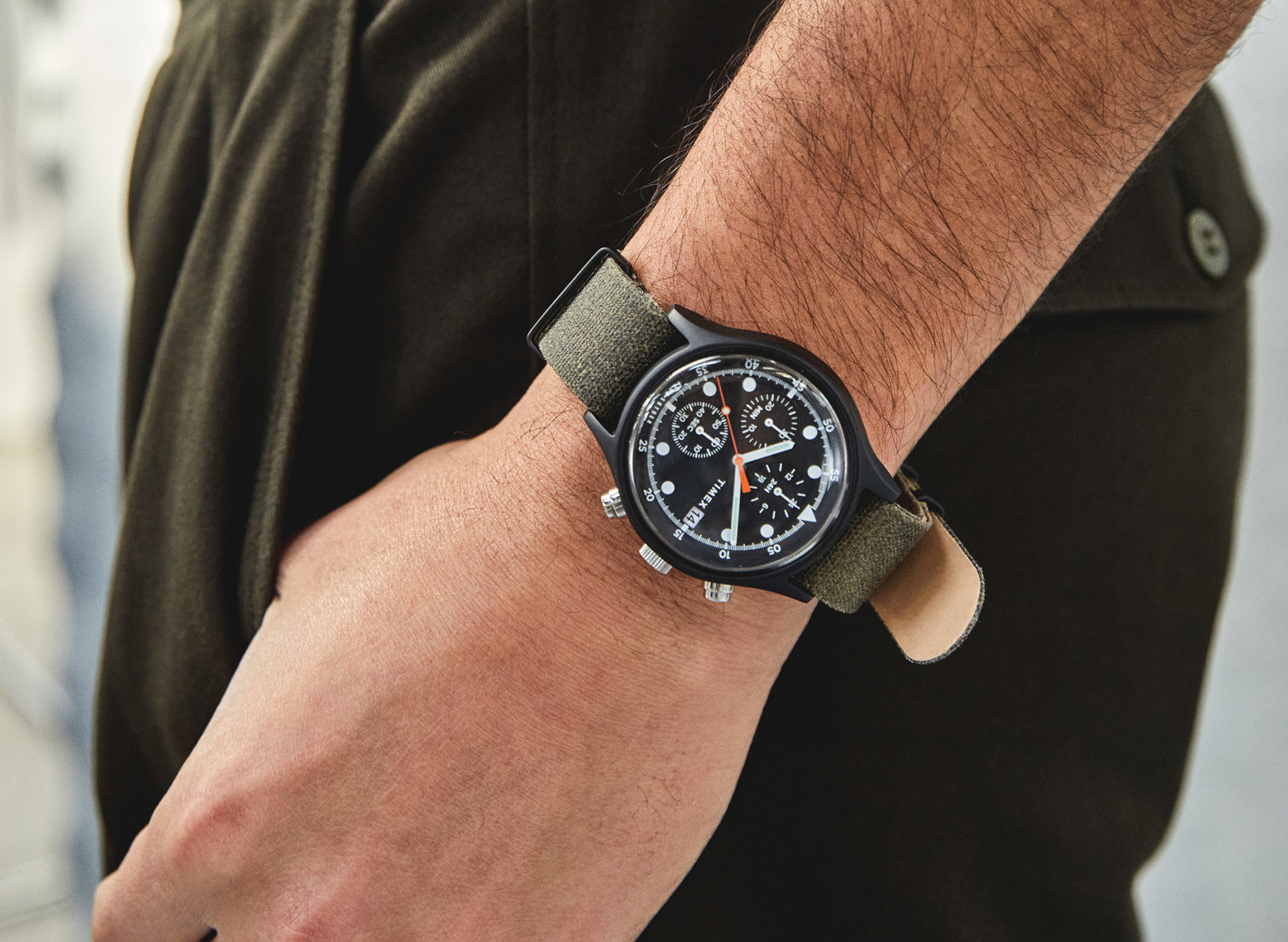 Todd Snyder and Timex Take a Crack at the Chronograph with the MK-1 Sky  King - Worn & Wound