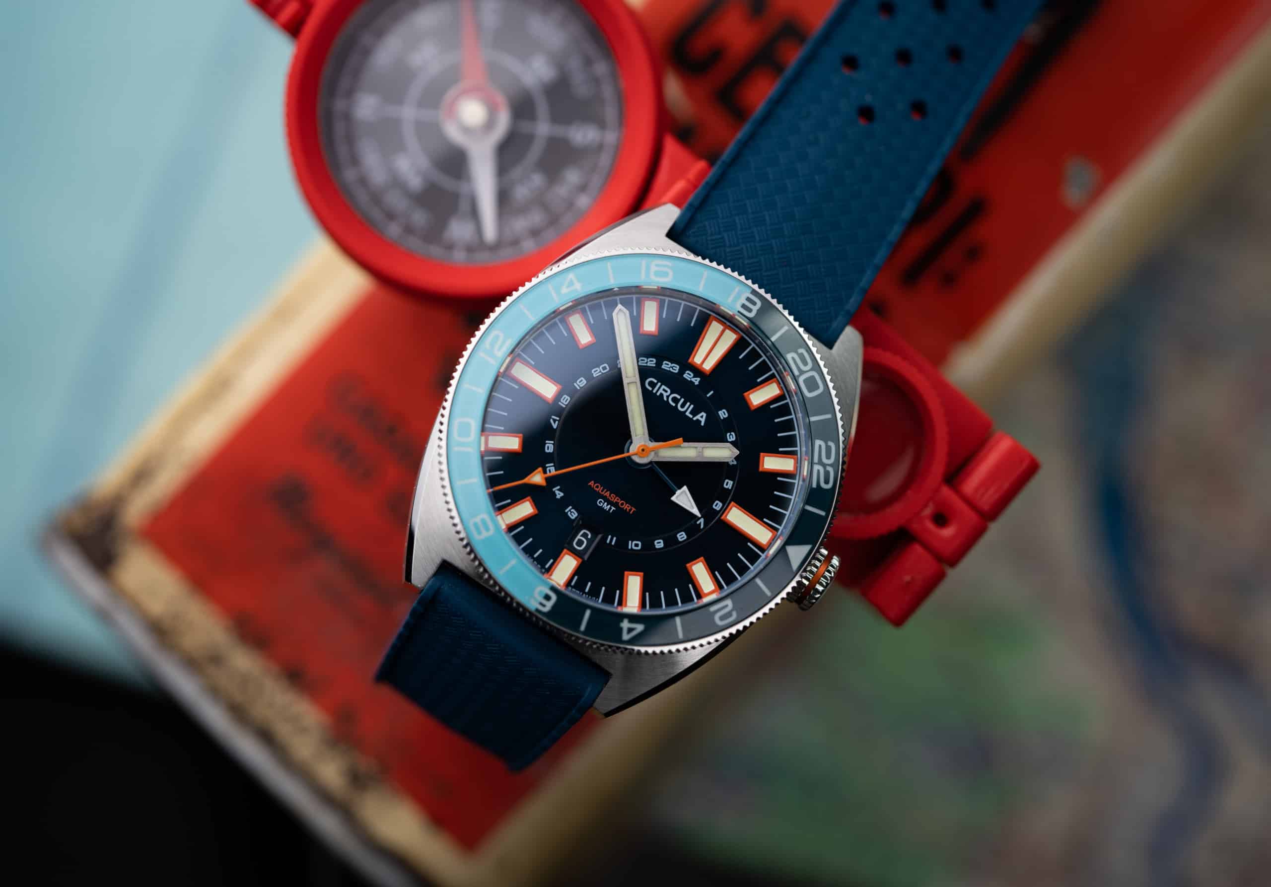 Circula Introduces a GMT into their AquaSport Diver Collection - Worn ...