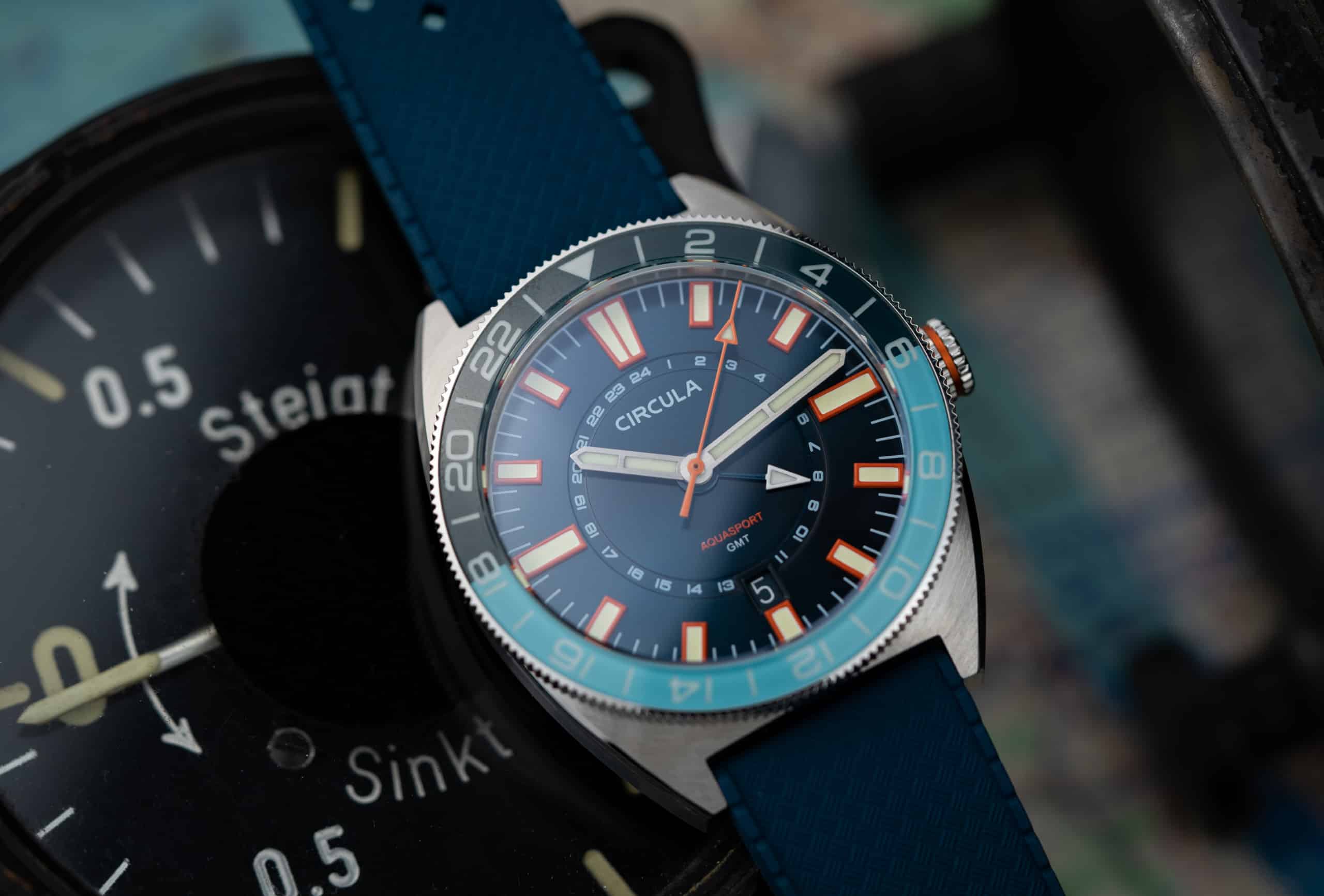 Circula Introduces a GMT into their AquaSport Diver Collection