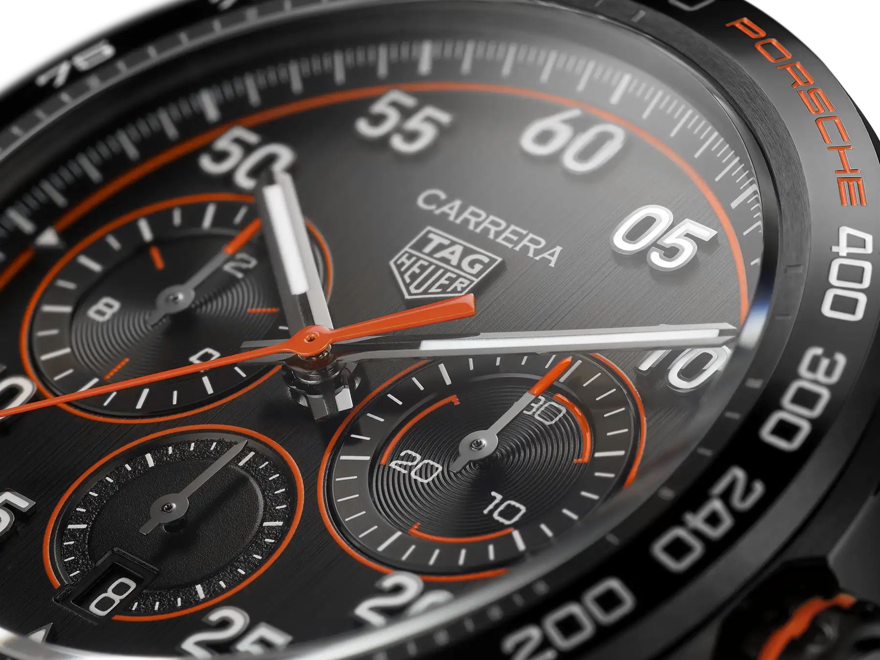 TAG Heuer Hits the Track with New Carrera Chronograph x Porsche Orange  Racing - Worn & Wound