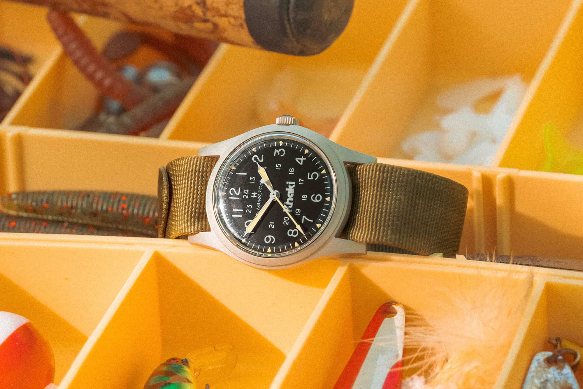 A Good Looking Leisure Time Watch - Vintage NOS Hamilton Khaki ...