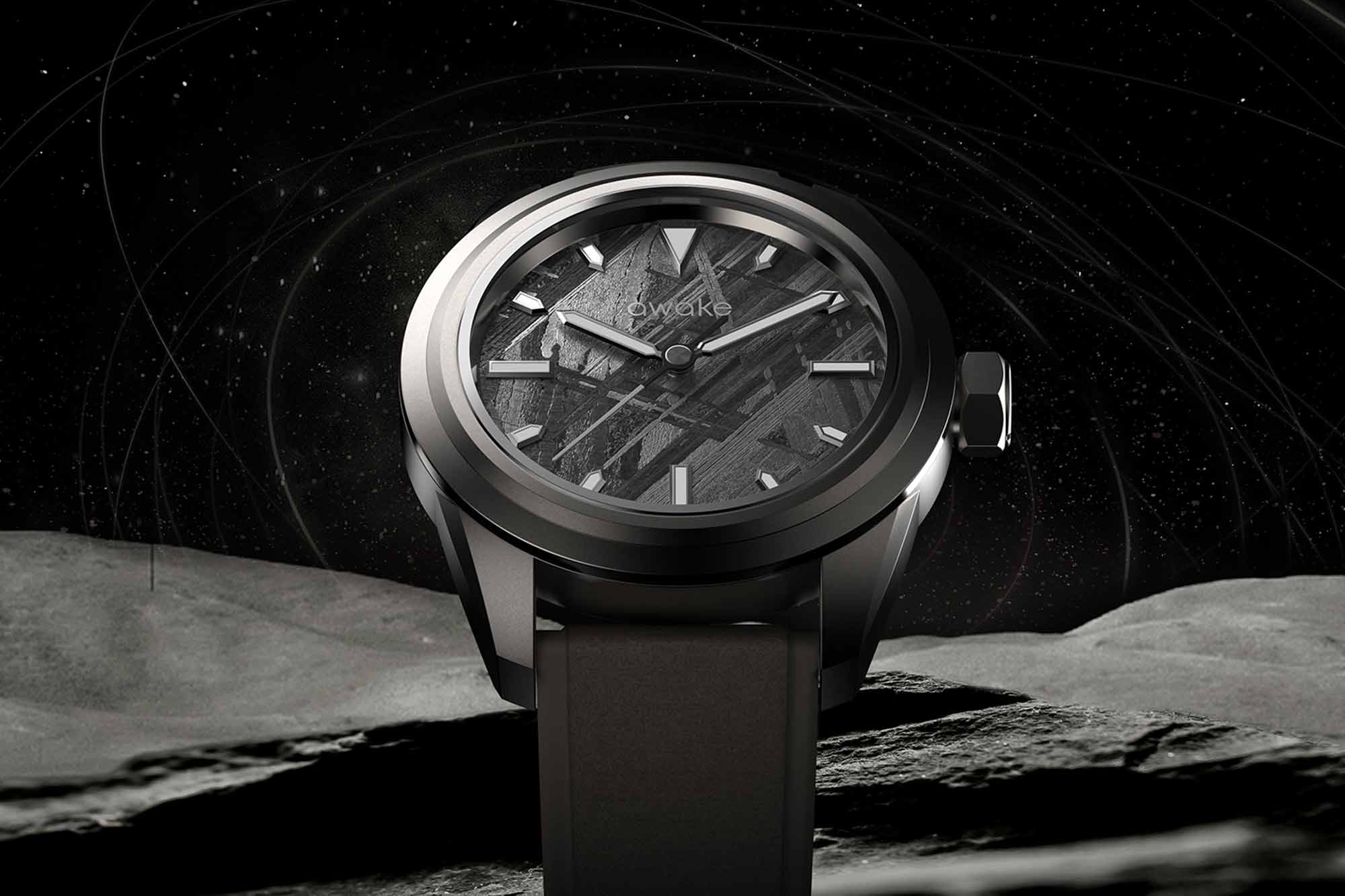 Awake Concepts Returns with a New Pair of Limited Editions Sporting Meteorite Dials