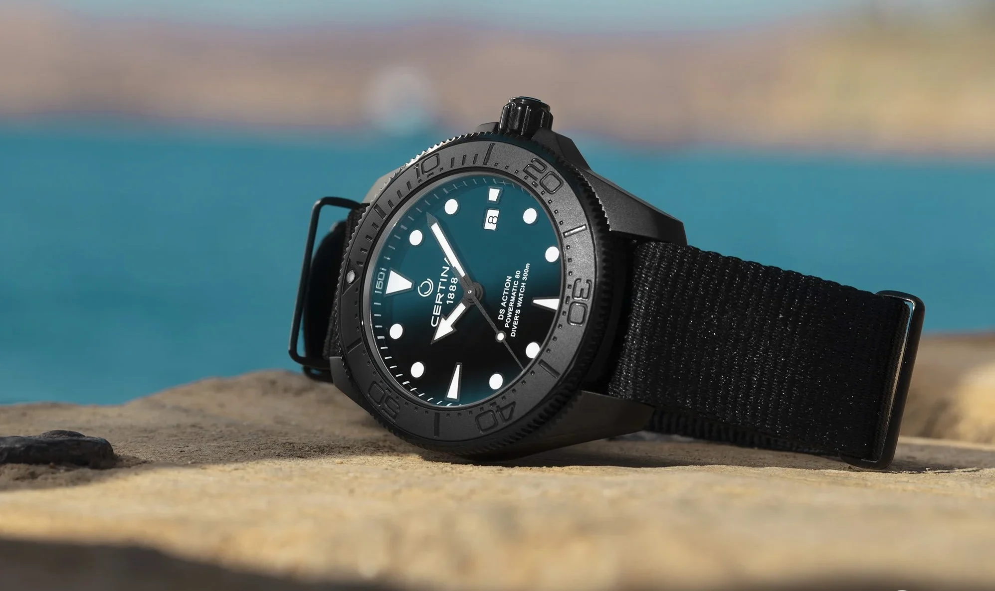 Introducing The All-Black Certina DS Action Diver 43mm, 46% OFF