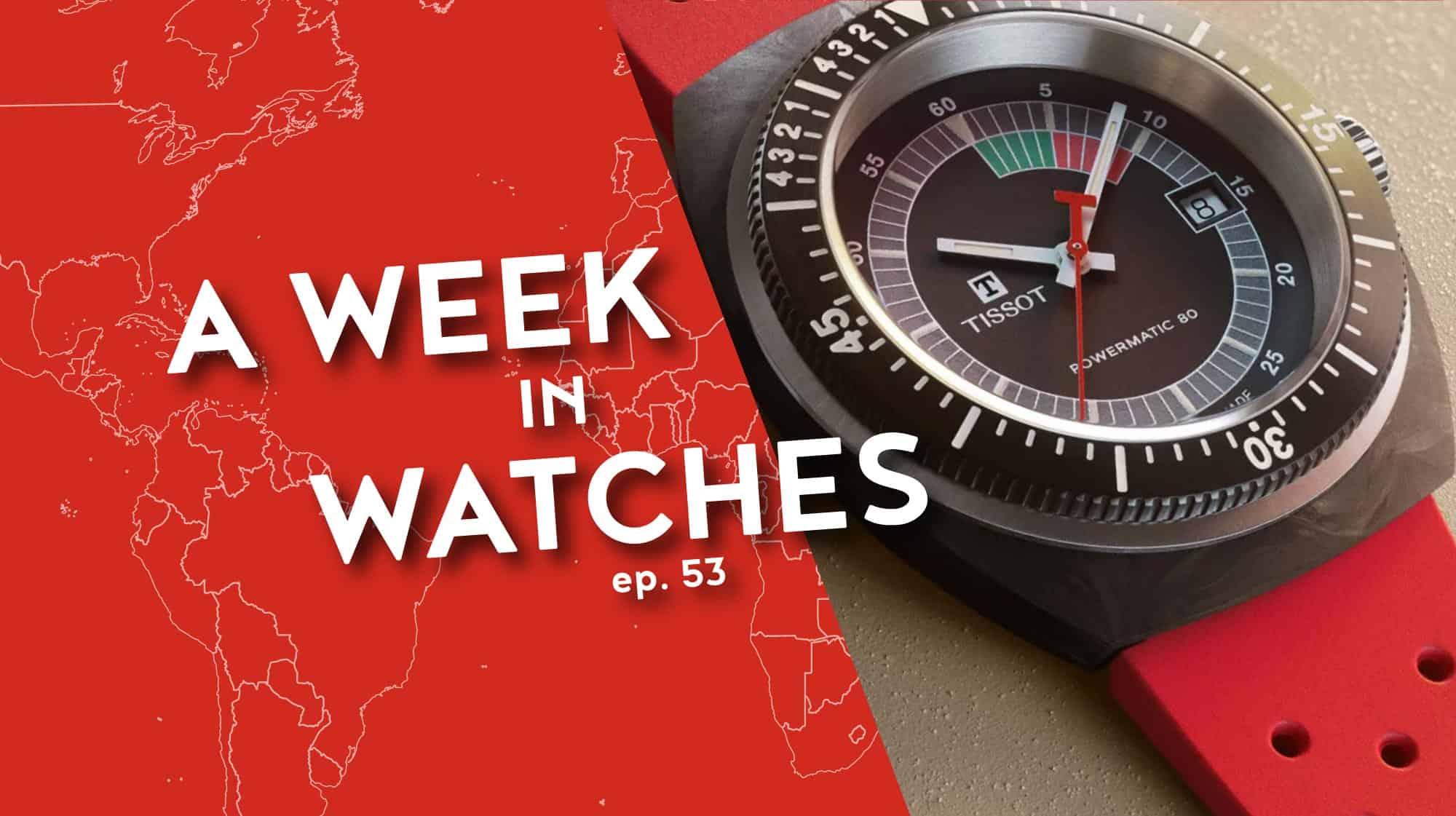 A Week In Watches Ep. 53 Forged Carbon Regatta Timing With Tissot