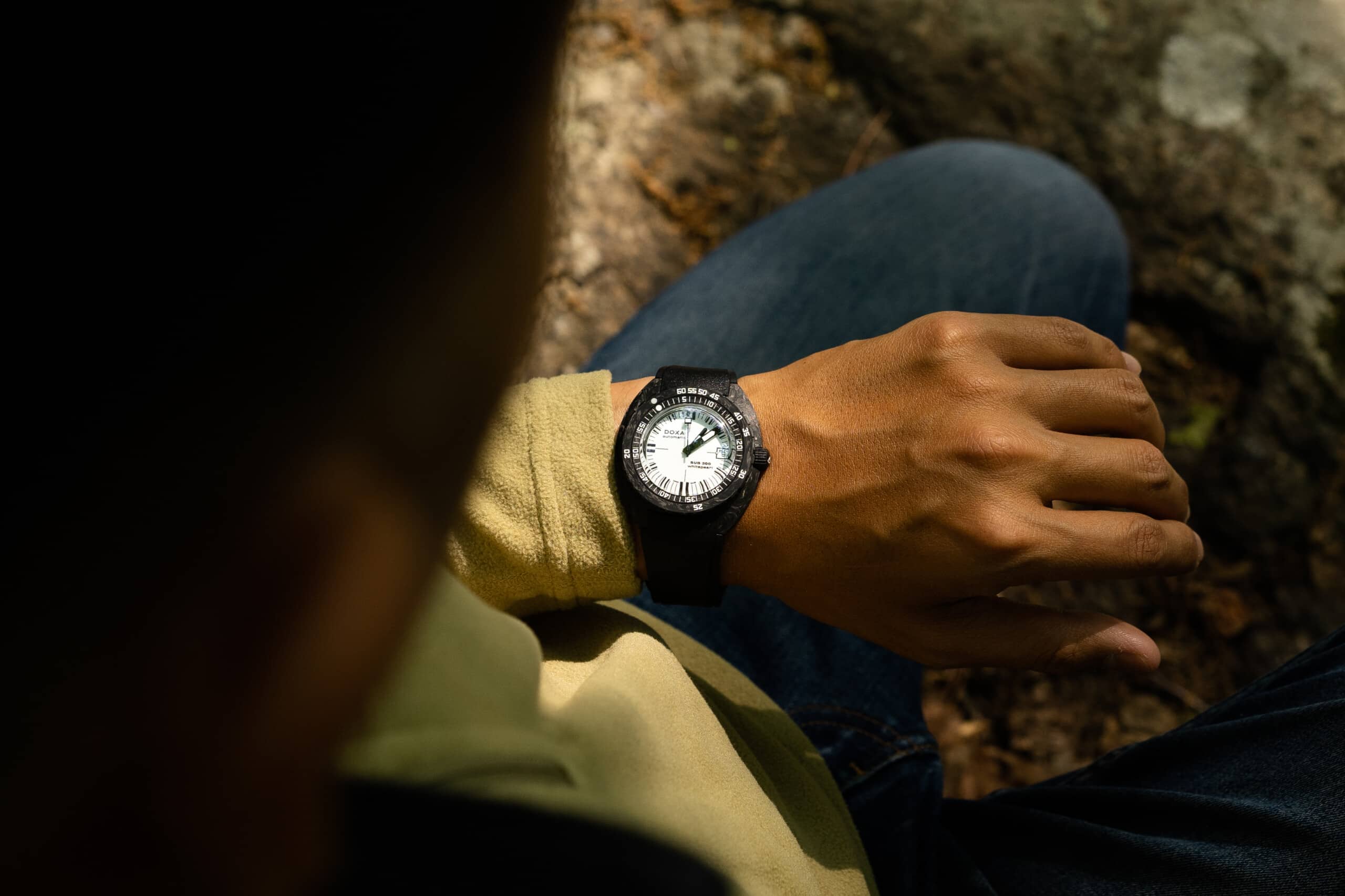 Out Of Office: The Doxa Carbon Whitepearl is the Perfect Watch for