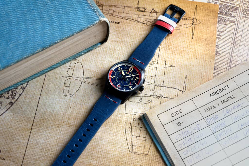 Honor Legacy with the Spitfire P8331 Laguna Chronograph LE From