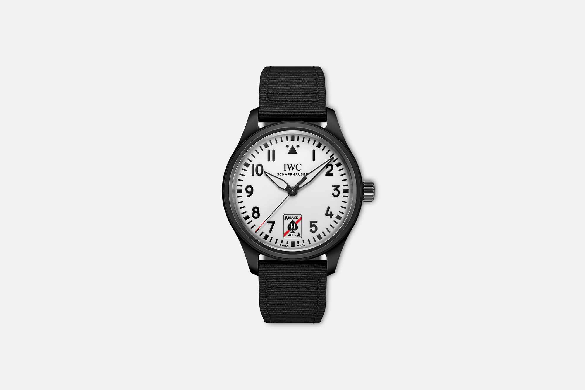 IWC Adds a Fully Lumed Dial to their Pilot Collection with the Pilot?s Watch Automatic 41 Black Aces