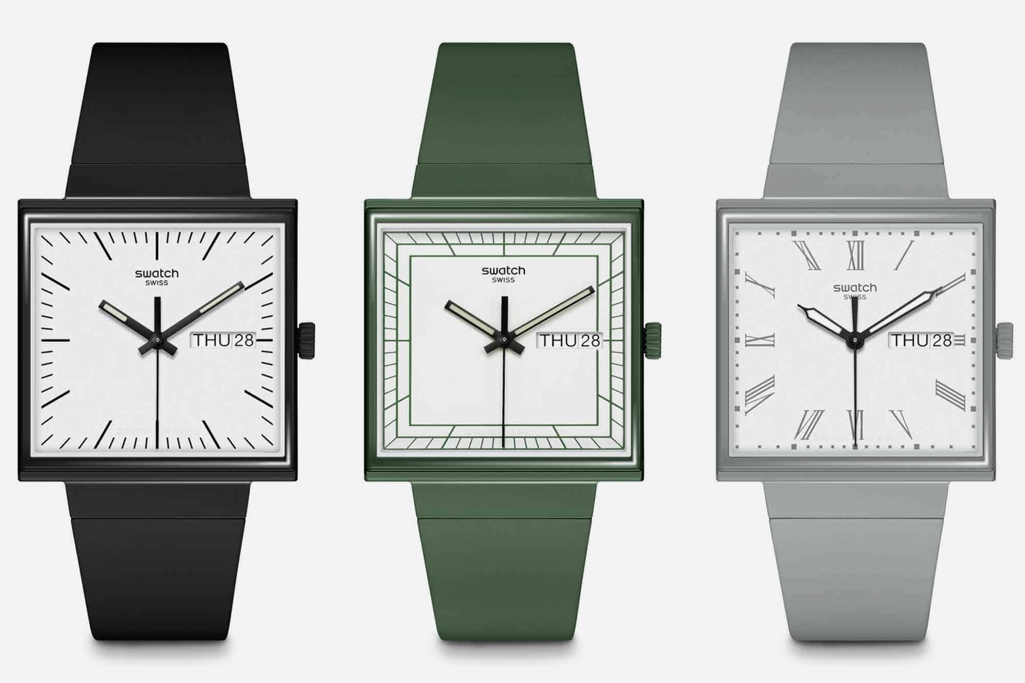 Swatch Asks What If? with their New Collection of Square