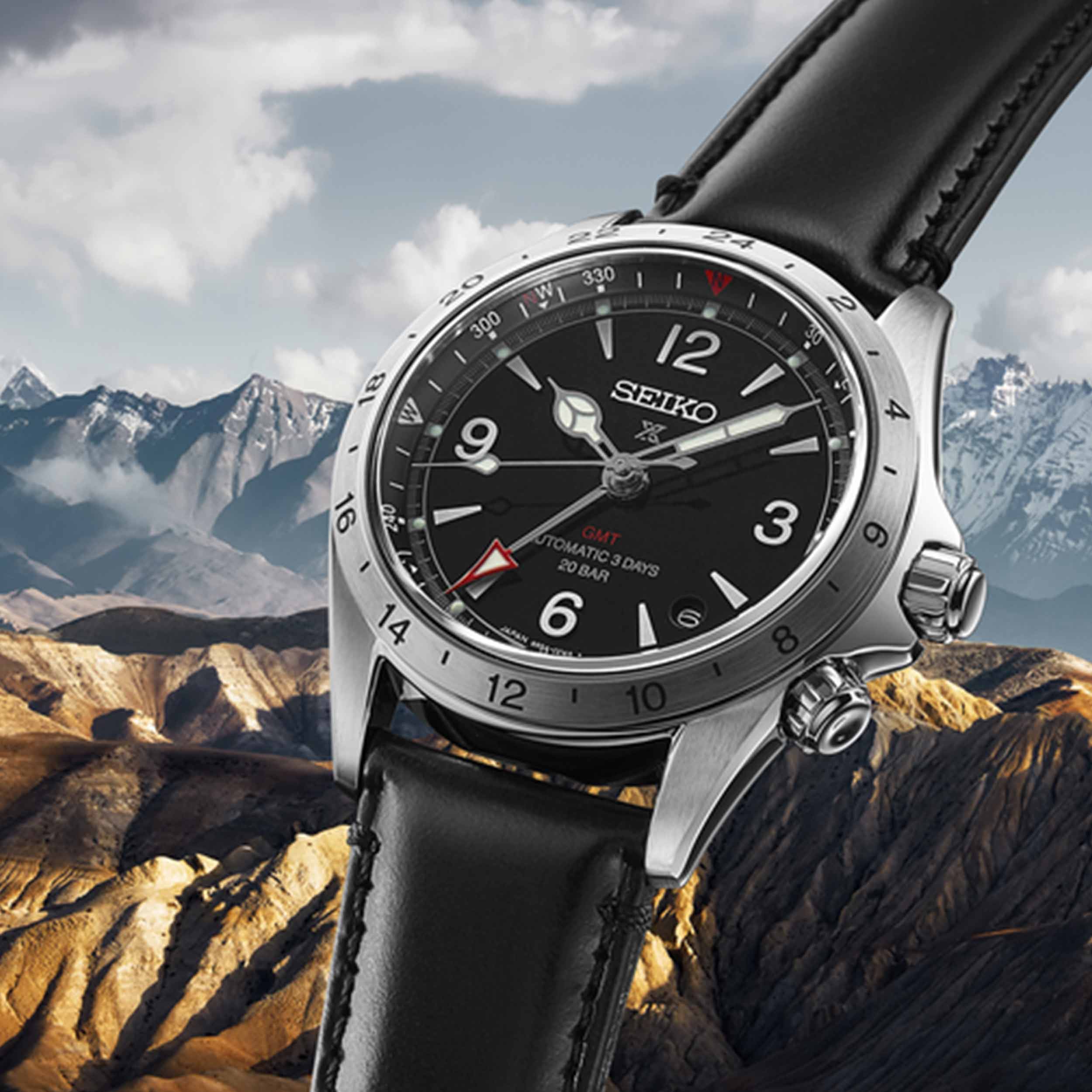Seiko Brings the 6R54 GMT Caliber to the Alpinist Family - Worn & Wound