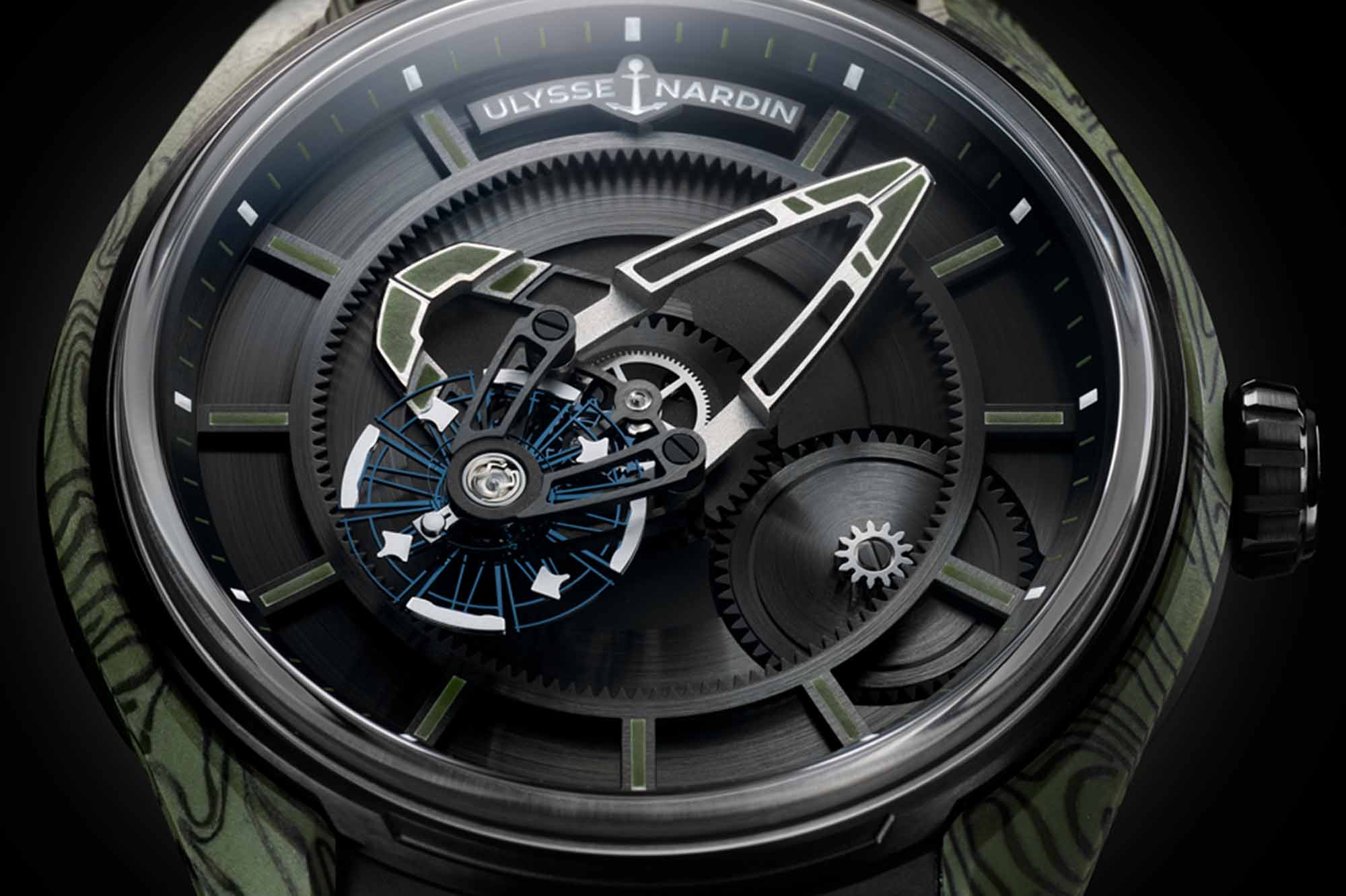 Ulysse Nardin s Freak X Gets the Green Treatment Worn Wound