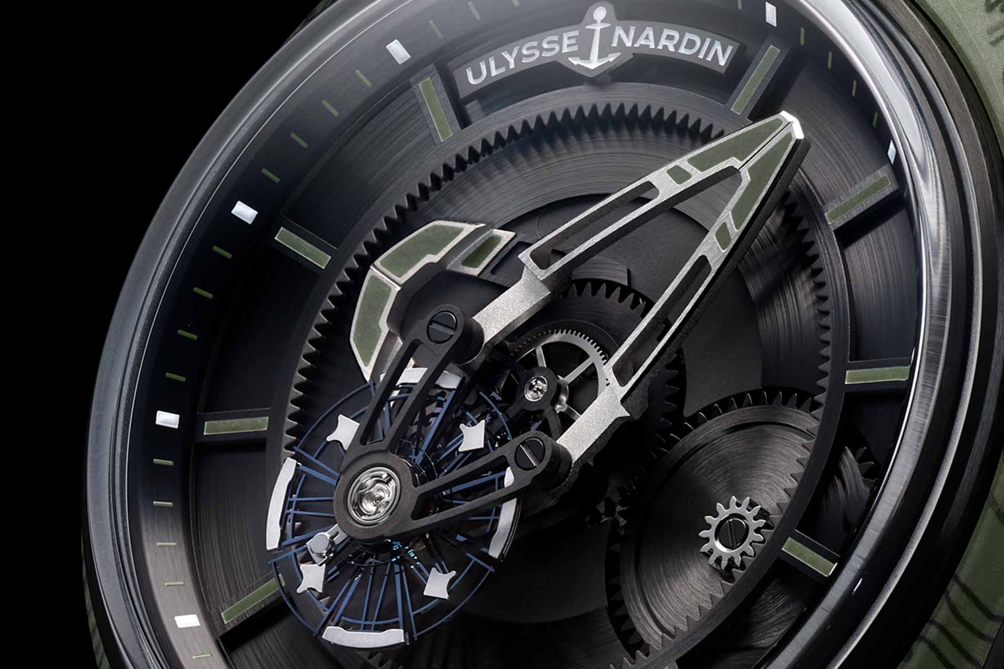 Ulysse Nardin s Freak X Gets the Green Treatment Worn Wound