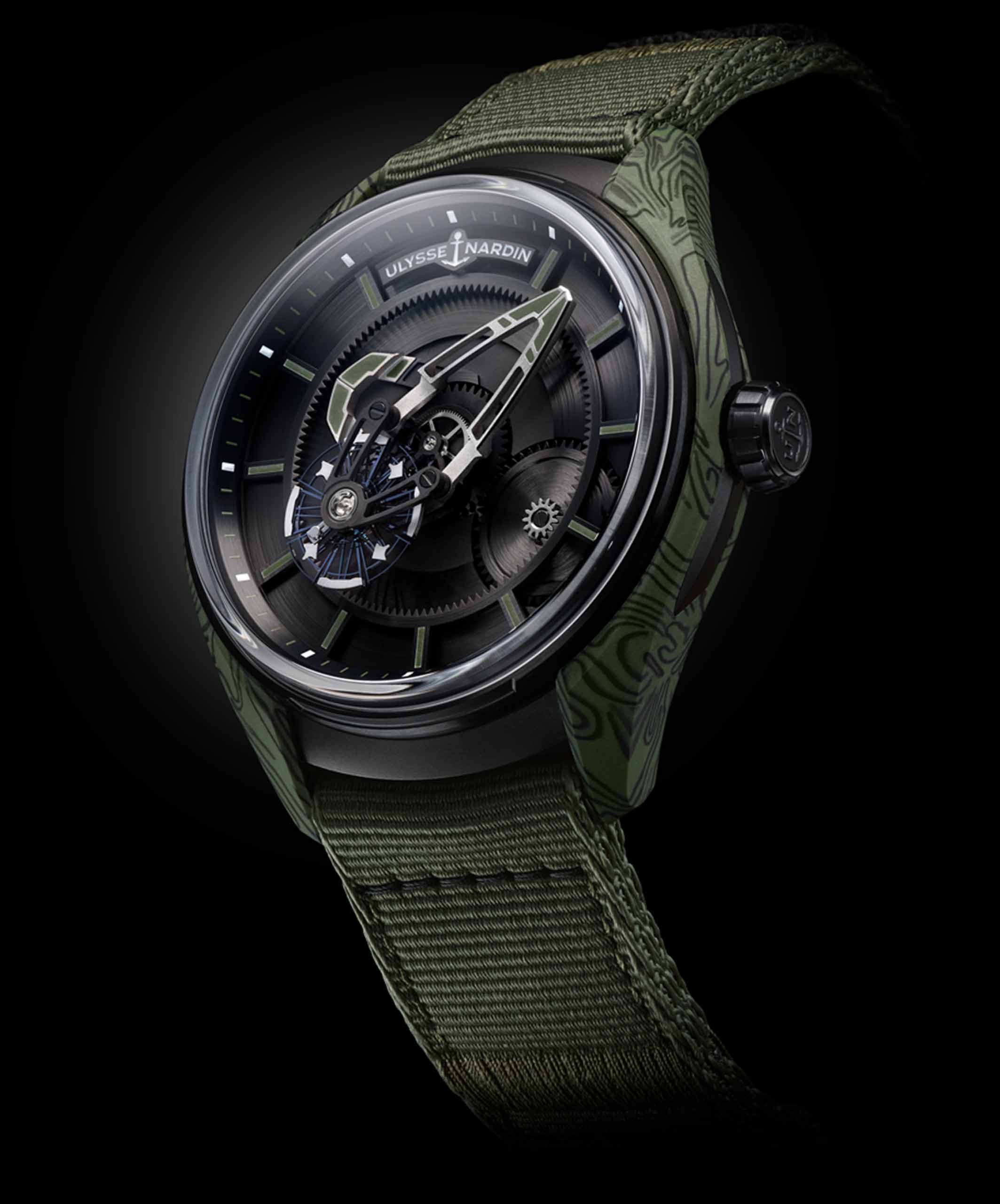 Ulysse Nardin s Freak X Gets the Green Treatment Worn Wound