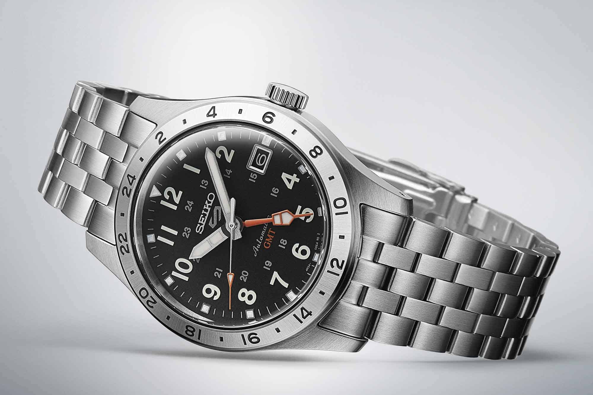 Seiko Expands their GMT Offerings to the Seiko 5 Sports Field Collection -  Worn & Wound