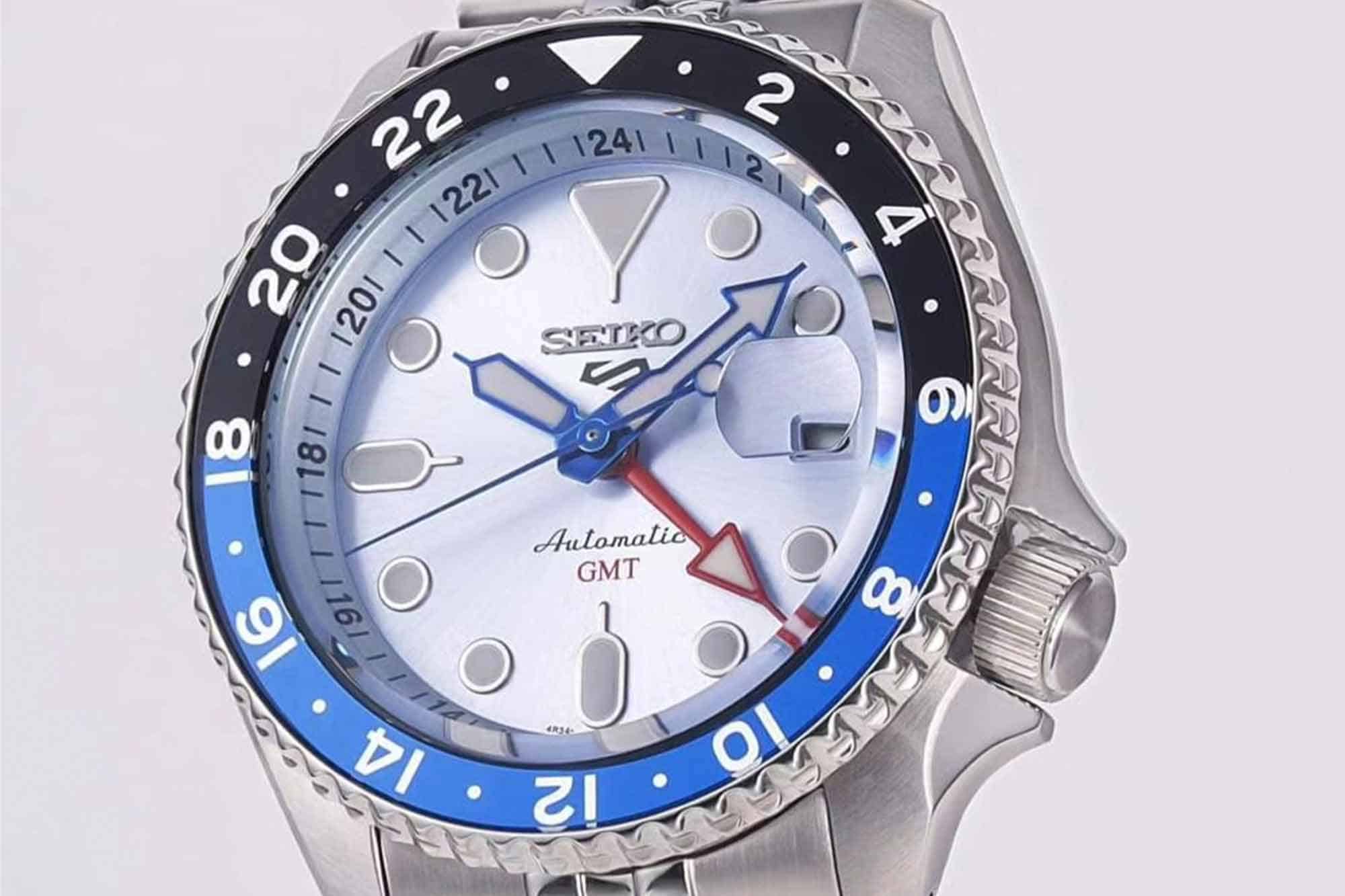 Seiko Releases a Pair of Colorful Seiko 5 Sports GMT LEs for