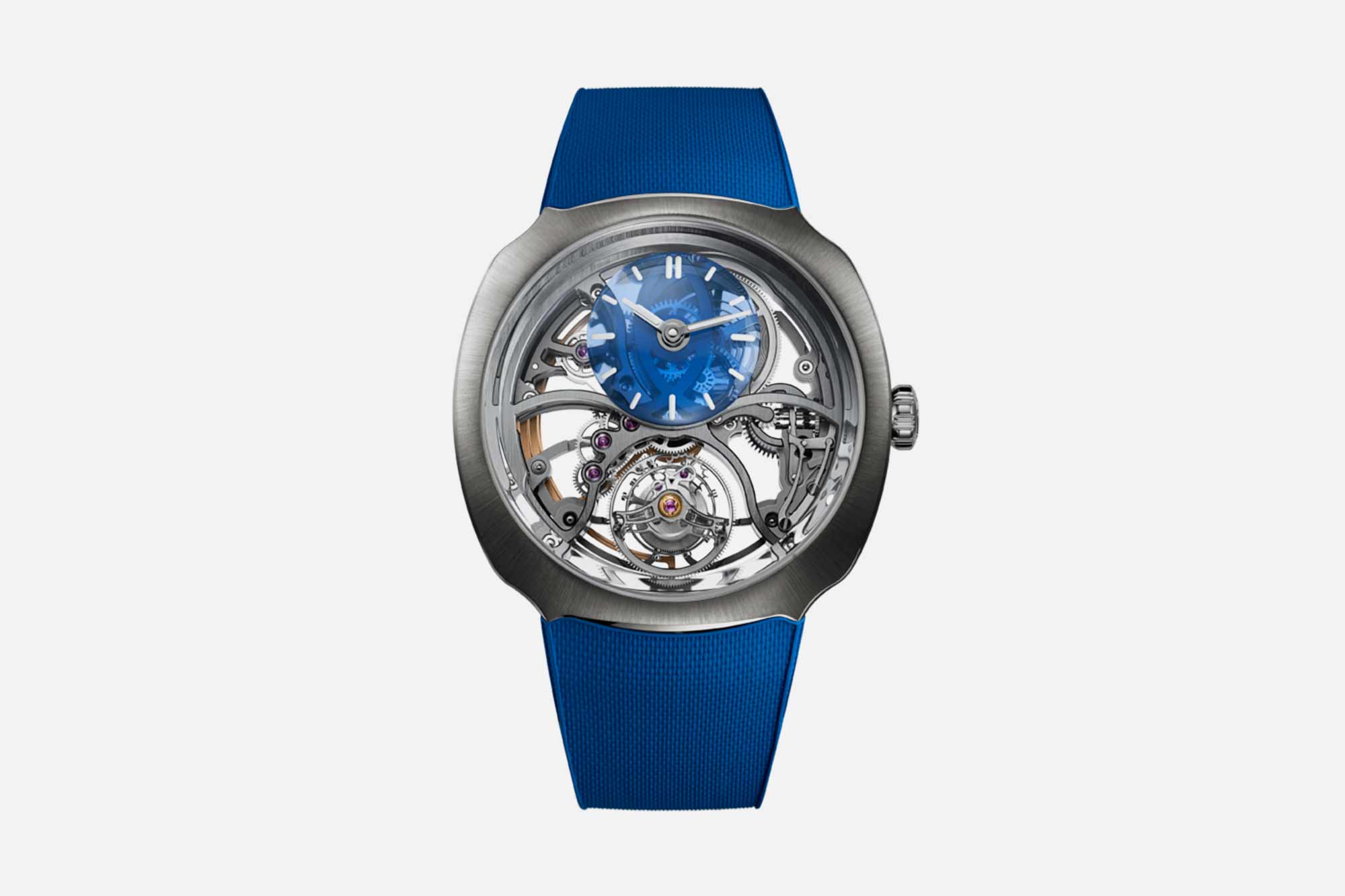 H. Moser Introduces a Pair of Streamliners on Rubber Straps with the Alpine F1 Team
