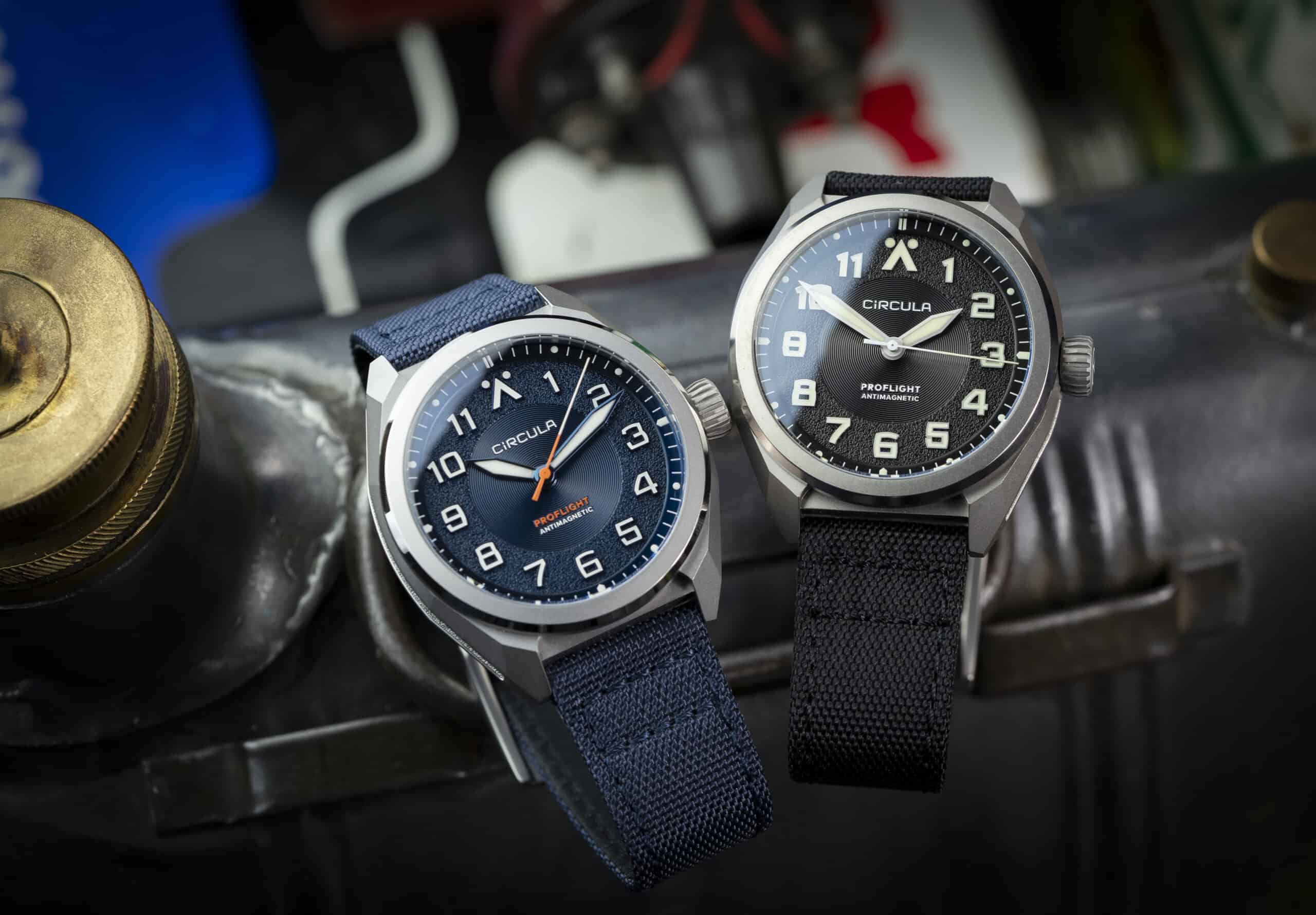 Take To The Skies With The Modern Proflight Pilot Watch From Circula 