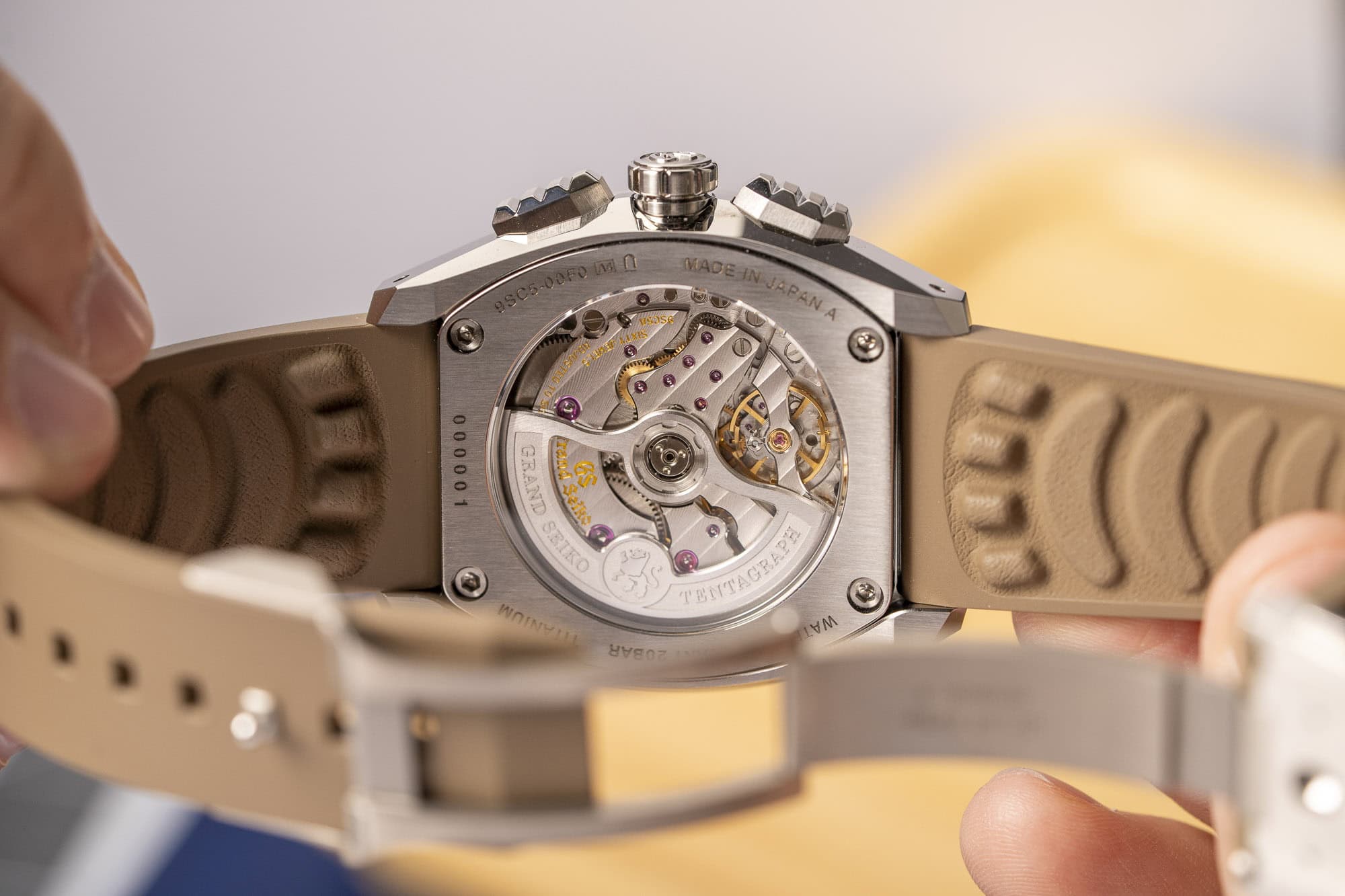 VIDEO] Grand Seiko Introduces the Tentagraph 