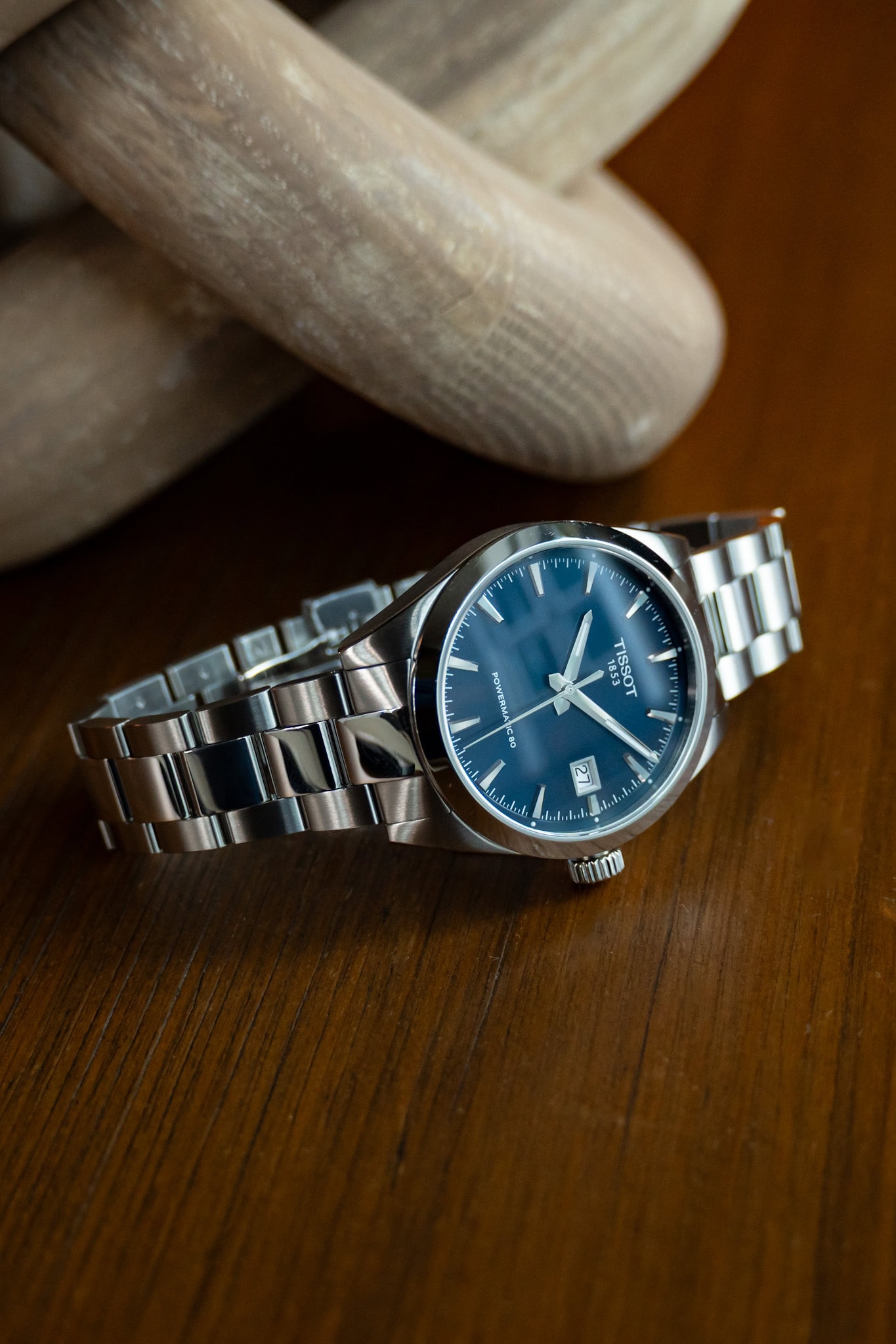 The Blue Dial Tissot Gentleman 38mm